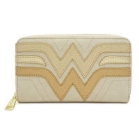 Loungefly DC Comics Wonder Woman Quilted Zip-Around Wallet