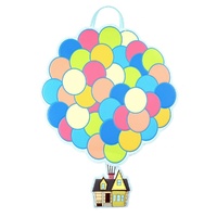 Loungefly Disney Pixar Up Balloon House Convertible Mini Backpack