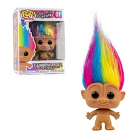 Funko Pop! Vinyl Good Luck Trolls Rainbow Troll with Hair