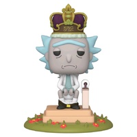 Funko Pop! Vinyl Rick and Morty Rick King of S#!+ with Sound. 6-Inch