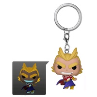 Funko Pocket Pop! Keychain My Hero Academia All Might Glows in the Dark. US Exclusive