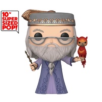 Funko Pop! Vinyl Harry Potter Dumbledore with Fawkes 10-Inch