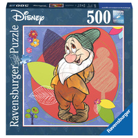 Ravensburger Disney Snow White and the Seven Dwarfs Bashful 500pc Puzzle