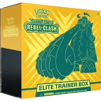 Pokemon TCG Sword and Shield Rebel Clash Elite Trainer Box