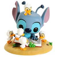 Funko Pop! Vinyl Disney Lilo and Stitch Stitch with Book & Ducks Deluxe. US Exclusive