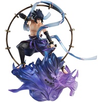 MegaHouse Naruto G.E.M Series Remix Naruto Uchiha Sasuke Raijin Figure