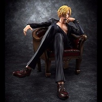 MegaHouse One Piece Excellent Model Portrait of Pirates Sitting on Chair Sanji Figure
