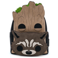 Loungefly Pop! Marvel Guardians of the Galaxy Groot & Rocket Mini Backpack