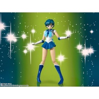 Bandai Tamashii Nations S.H. Figuarts Sailor Moon Sailor Mercury Animation Colour Edition Action Figure