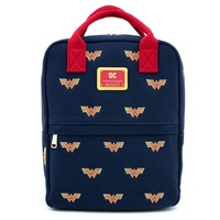 Loungefly DC Comics Wonder Woman Logo Embroidered Mini Backpack