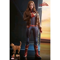 Hot Toys Marvel Captain Marvel Deluxe 12-Inch 1:6 Sixth Scale Action Figure