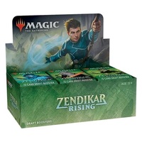 Magic The Gathering Zendikar Rising Draft Booster Box 36 Booster Packs!