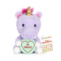 Swizzels Love Hearts Unicorn Be Unique 7-Inch Plush