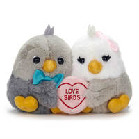 Swizzels Love Hearts Bird Couple Love Birds 7-Inch Plush