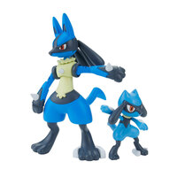 Bandai Pokemon Riolu & Lucario Model Kit