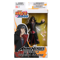 Bandai Anime Heroes Naruto Shippuden Itachi Uchiha Action Figure