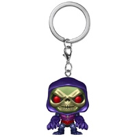 Funko Pocket Pop! Keychain Masters of the Universe Skeletor w/Terror Claws Metallic. US Exclusive