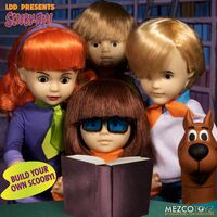 Mezco Toyz Living Dead Dolls LDD Presents Scooby-Doo & Mystery Inc Build-A-Figure Set
