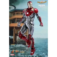 Hot Toys Marvel Spider-Man Homecoming Iron Man Mk XLVII Diecast 12-Inch 1:6 Sixth Scale Action Figure