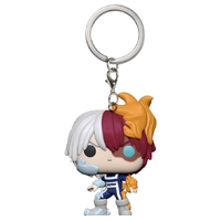 Funko Pocket Pop! Keychain My Hero Academia Todoroki Metallic. US Exclusive
