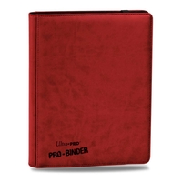 Ultra PRO Premium Pro-Binder 9 PKT Red. Holds 360 Cards