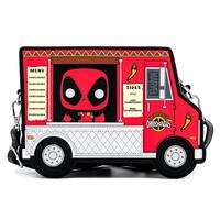 Loungefly Deadpool 30th Anniversary Chimichangas Food Truck Crossbody Bag
