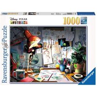 Ravensburger Disney Pixar The Artists Desk 1000pc Puzzle
