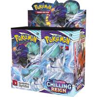 Pokemon TCG Sword and Shield Chilling Reign Booster Box. 36 Booster Packs!