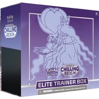 Pokemon TCG Sword and Shield Chilling Reign Shadow Rider Calyrex VMAX Elite Trainer Box
