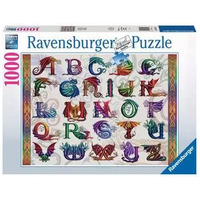 Ravensburger Dragon Alphabet 1000pc Puzzle