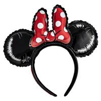Loungefly Disney Minnie Mouse Red Bow Balloon Ears Headband
