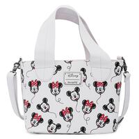 Loungefly Disney Mickey & Minnie Mouse Balloon Crossbody Bag