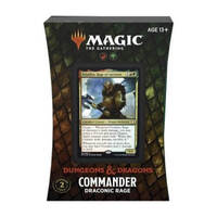 Magic The Gathering Adventures in the Forgotten Realms Commander Deck Dragonic Rage