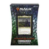 Magic The Gathering Adventures in the Forgotten Realms Commander Deck Aura of Courage