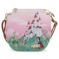 Loungefly Disney Snow White and the Seven Dwarfs Castle Crossbody Bag