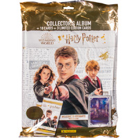 Panini Harry Potter Trading Cards Starter Pack Collector’s Album with 3 Booster Packs