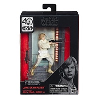 Hasbro Star Wars The Black Series 40th Anniversary Titanium Series Luke Skywalker