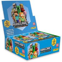 Panini Minecraft Adventure Trading Cards Booster Box. 18 Booster Packs!