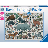 Ravensburger You Wild Animal 1000pc Puzzle