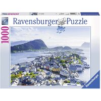 Ravensburger Above Alesund Norway 1000pc Puzzle