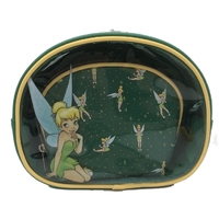 Loungefly Disney Peter Pan Tinker Bell  Cosmetic Bag 2-piece Set. US Exclusive 