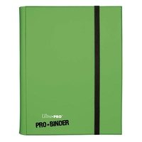 ULTRA PRO - PRO Binder - 9 Pocket Colour PRO Light Green. Holds 360 Cards.