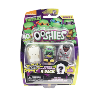 Ooshies TMNT Series 2. 4 Pack. Glow In The Dark Krang, Donatello Ooze, Baxter Stockman,