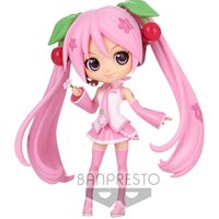 Banpresto Q Posket Vocaloid Sakura Miku Figure (Version A)