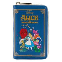 Loungefly Disney Alice in Wonderland 1951 Book Zip Wallet