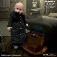 Mezco Toyz Living Dead Dolls LDD Presents The Addams Family Fester and It Twin Pack