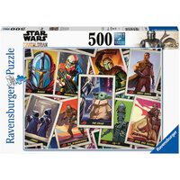 Ravensburger Star Wars The Mandalorian In Search of The Child 500pc Puzzle