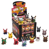 Kidrobot Andy Warhol 3-Inch Dunny Mini Series 2.0. Display Case Of 24 Blind Boxes
