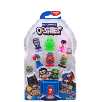 Ooshies DC Comics Series 3. 7 Pack. Pink Batman, Scarecrow, Hawk,