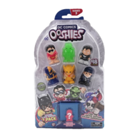 Ooshies DC Comics Series 3. 7 Pack. Toxic Glow Killer Croc, Hawkman,